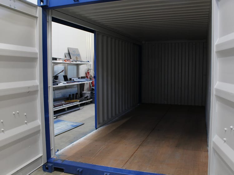 20 ft Sliding door container