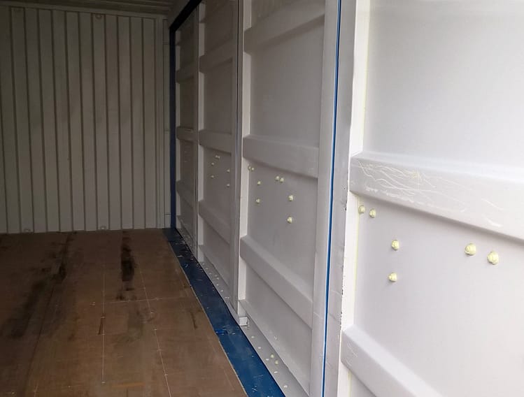 20 ft container Side opening